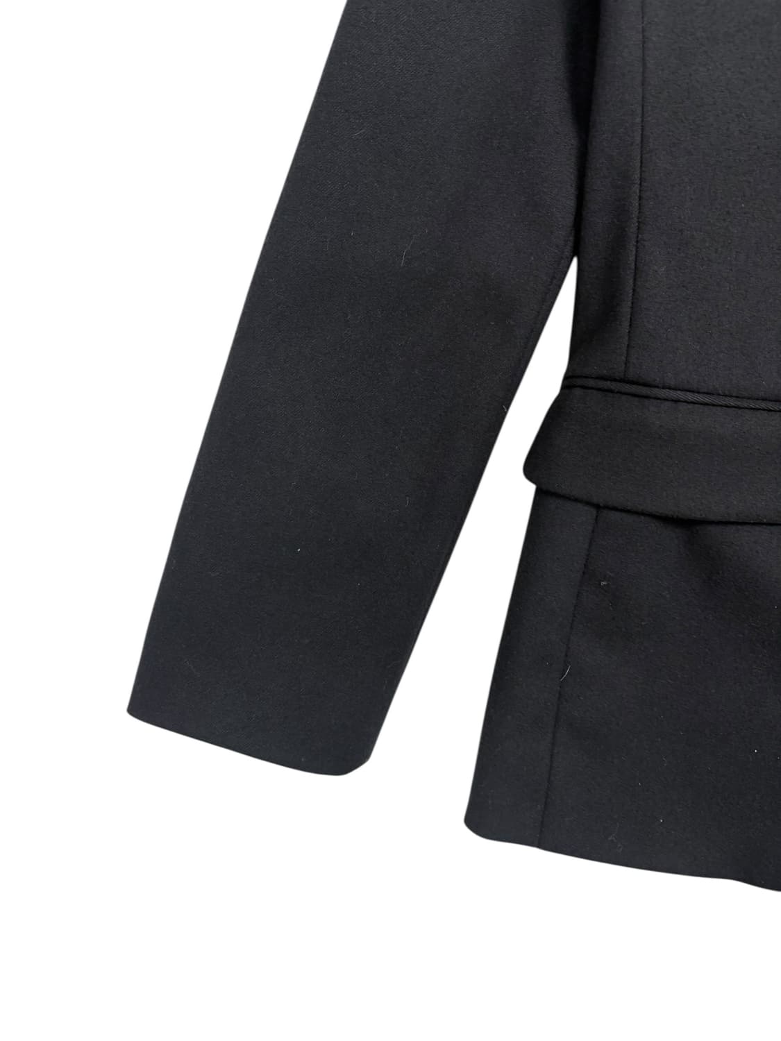 모노소잉 울 자켓 블랫 상품이미지3