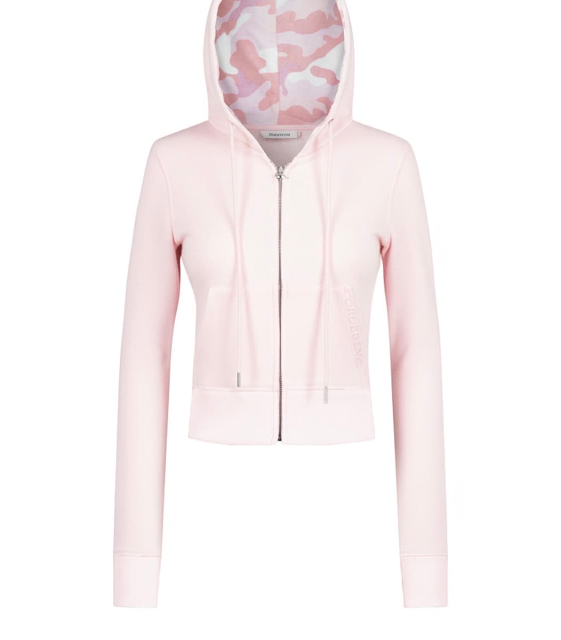 포어링 베베 카고 트레이닝 후드집업 베이비 핑크 교환 그레이 상품이미지1