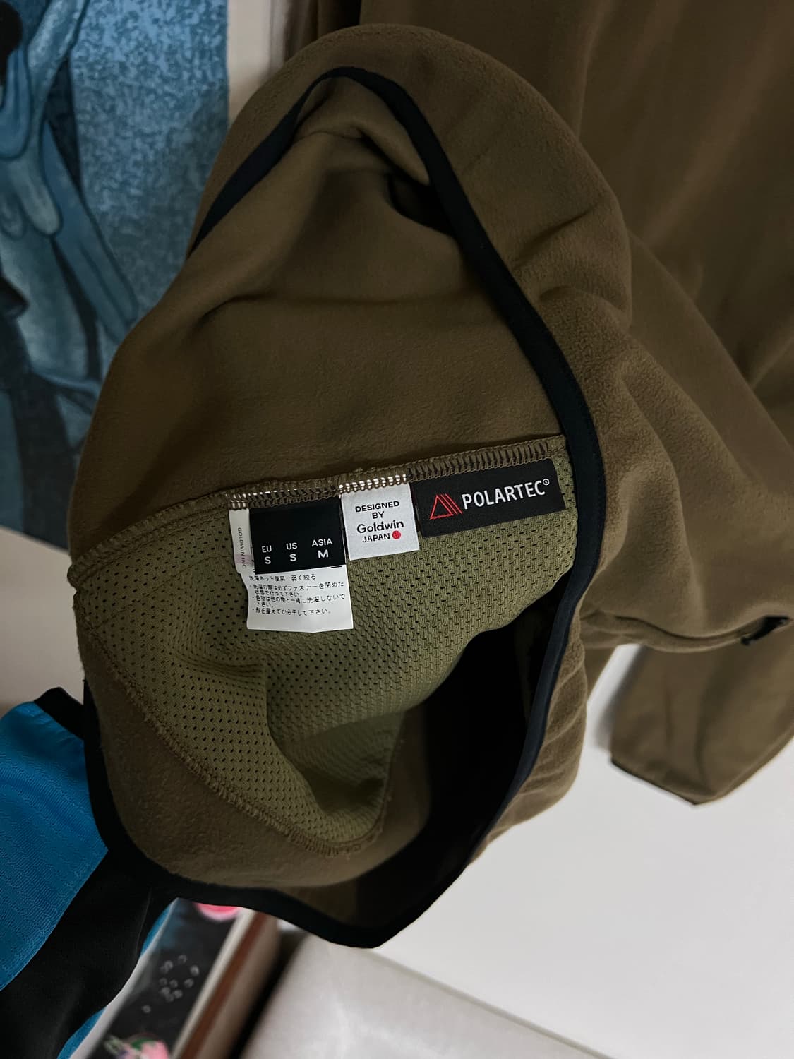 Goldwin 골드윈 폴라텍 마이크로 플리스 하프 집업 m 상품이미지5