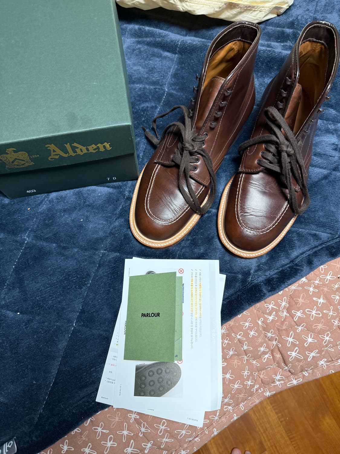 [7D][NEW] 알든 403 인디부츠 새상품 상품이미지1