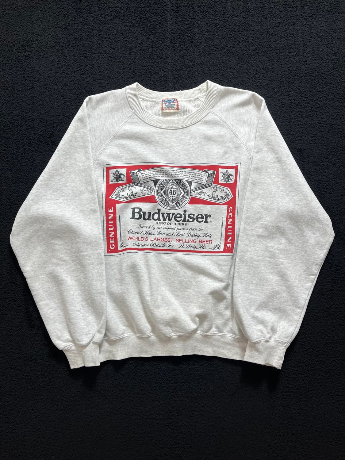 90s 빈티지 버드와이저 스웻셔츠 상품이미지1
