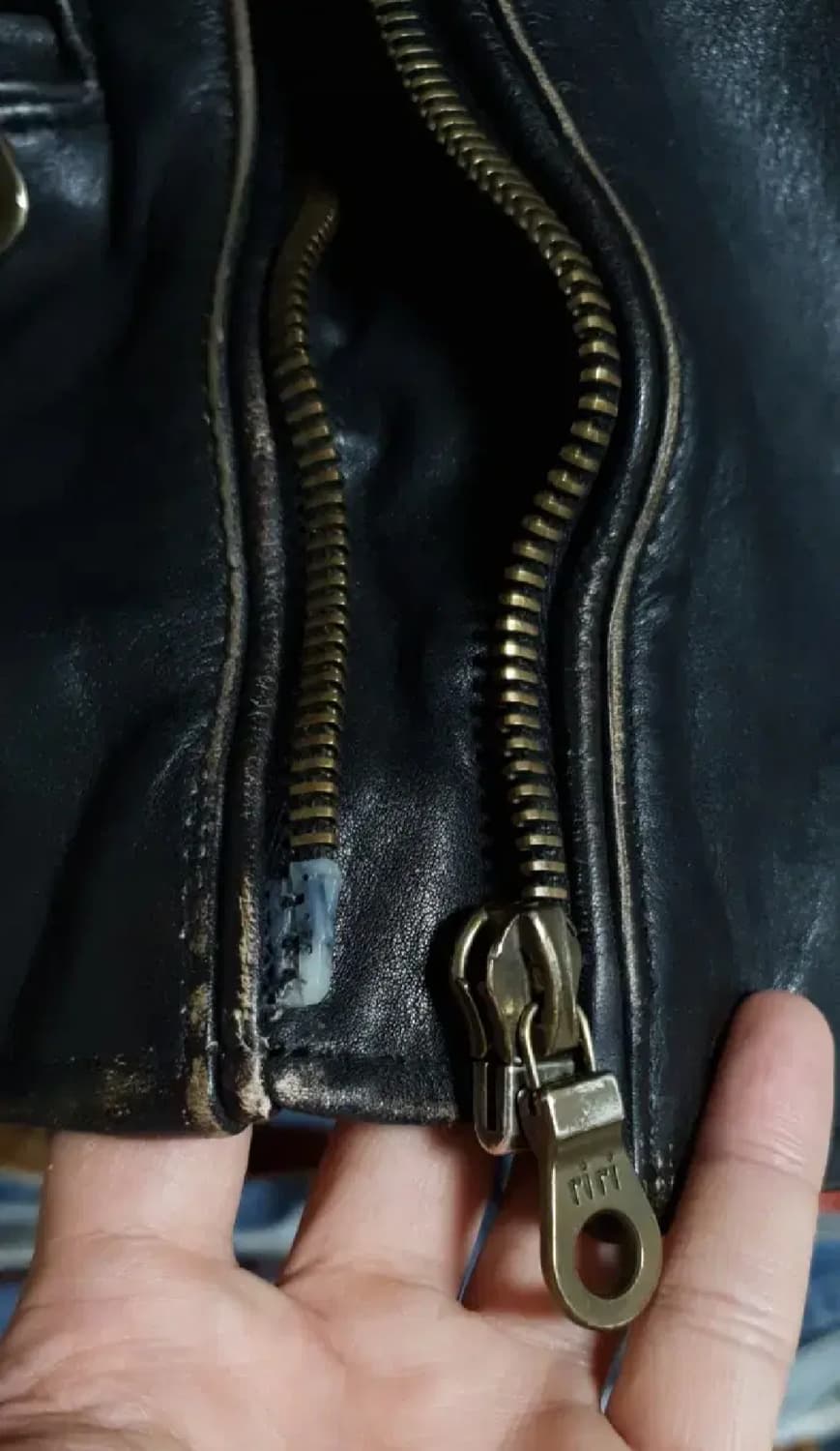 차심 소가죽 독일 벨티드 라이더자켓 상품이미지5