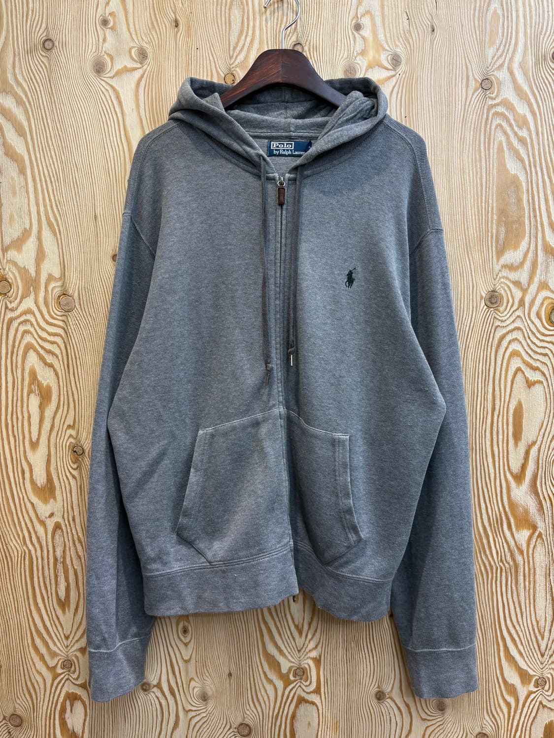 폴로 랄프로렌 코튼 니트 후드집업 상품이미지1