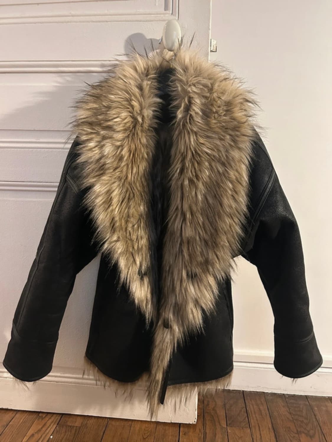 오픈와이와이 페이크퍼 리버시블 자켓 상품이미지10