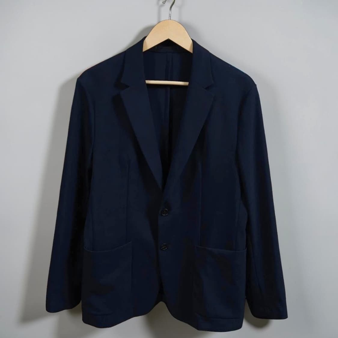Theory 띠어리 텍스처드 니트 블레이저 자켓 네이비 100사이즈 상품이미지1