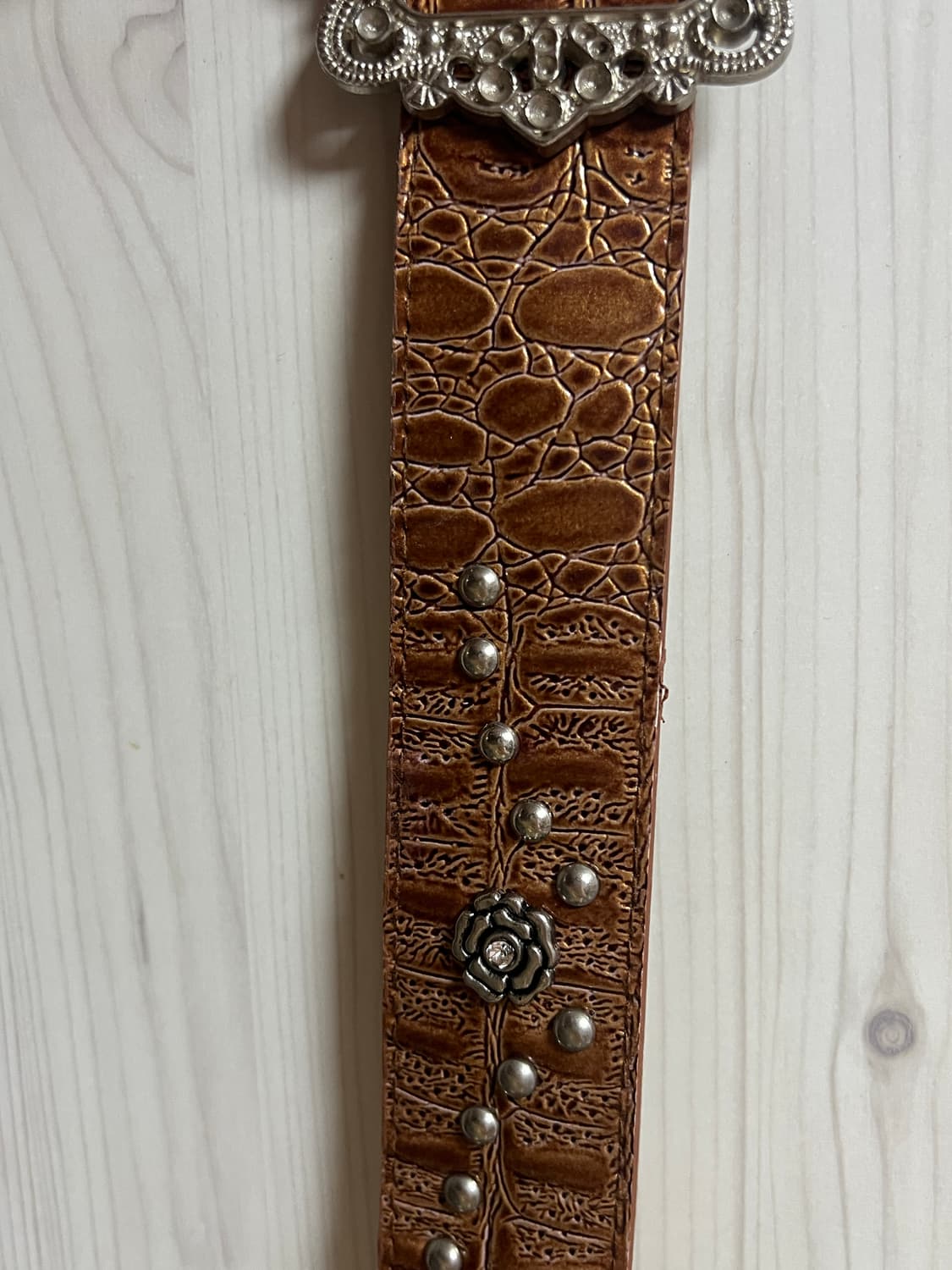 빈티지 웨스턴 카우보이 벨트 상품이미지4