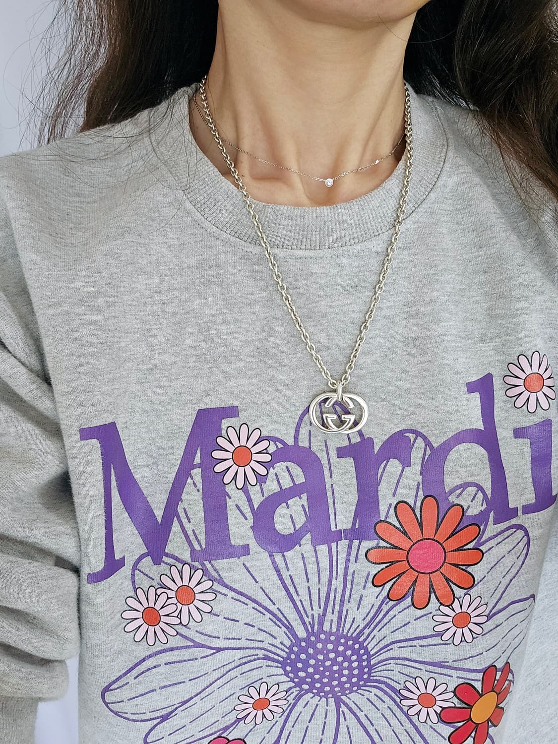 구찌 인터로킹 G 펜던트 목걸이[남녀공용] [정품] 상품이미지7