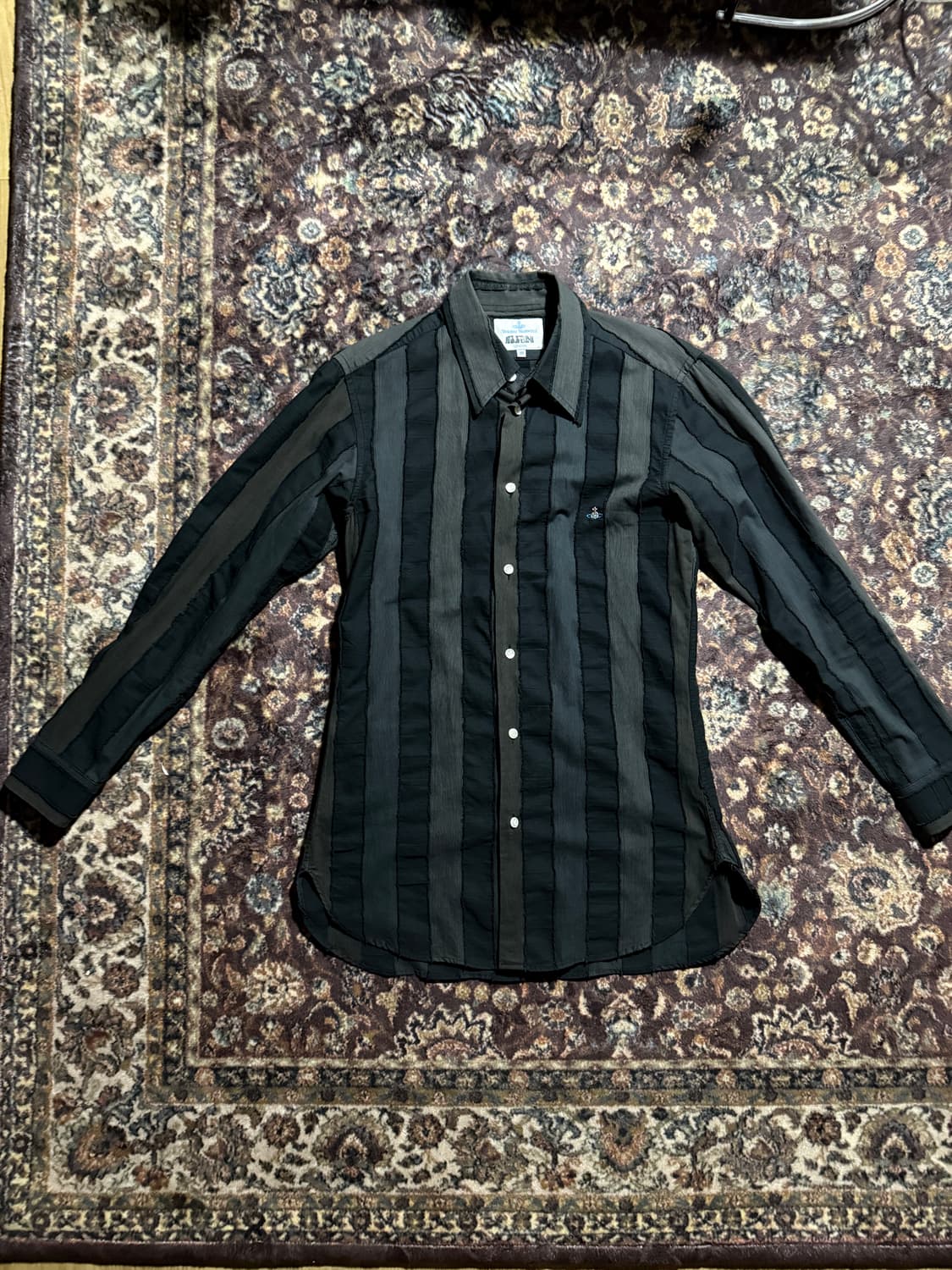 00s 비비안웨스트우드 스트라이프 셔츠 상품이미지1