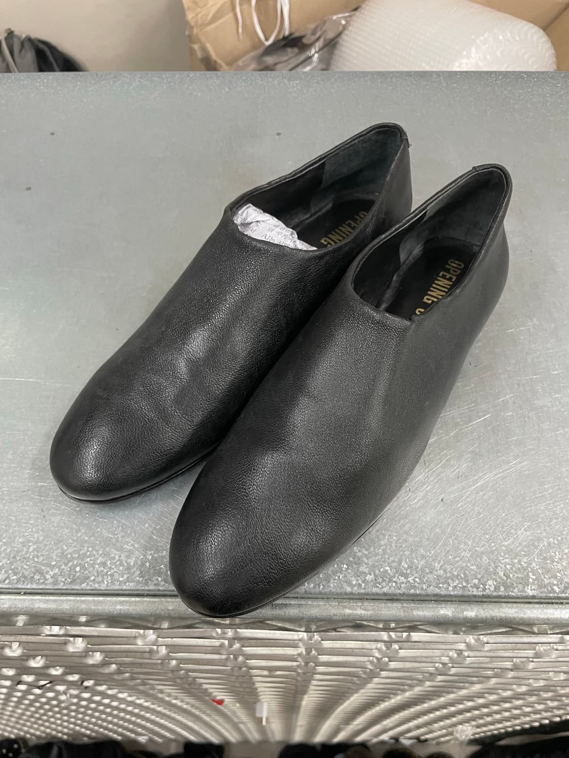 오프닝 세레모니 레더 로퍼 블랙 eu38 (gr-4272) 상품이미지2