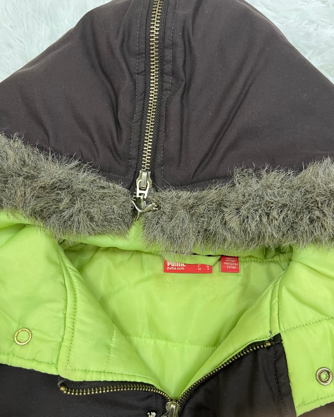 Puma 브라운 n2b 울프죠 패딩 상품이미지10