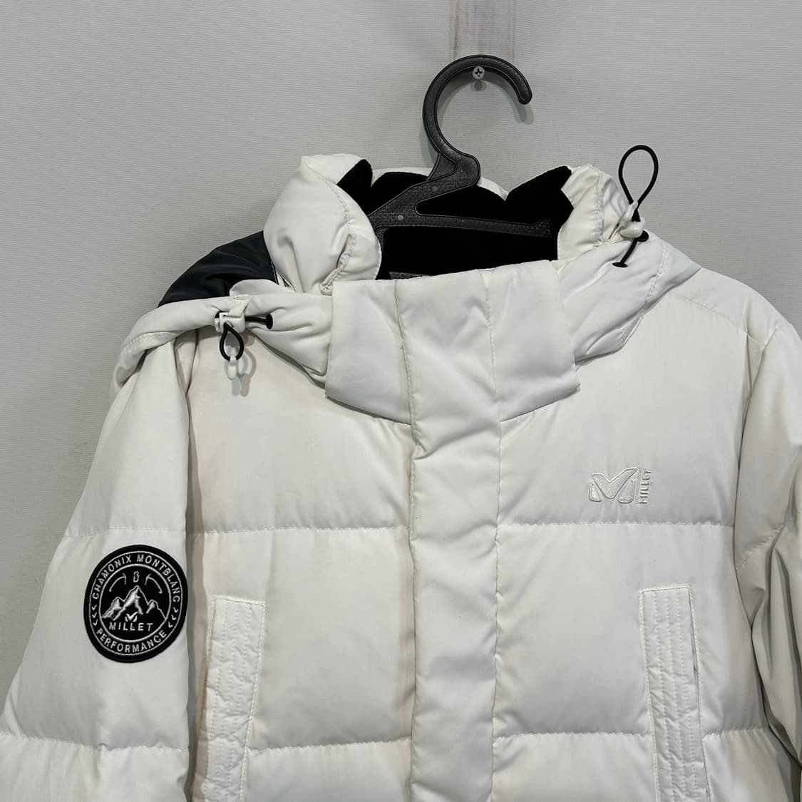 밀레 여성 화이트 롱패딩 90 상태최상 상품이미지2