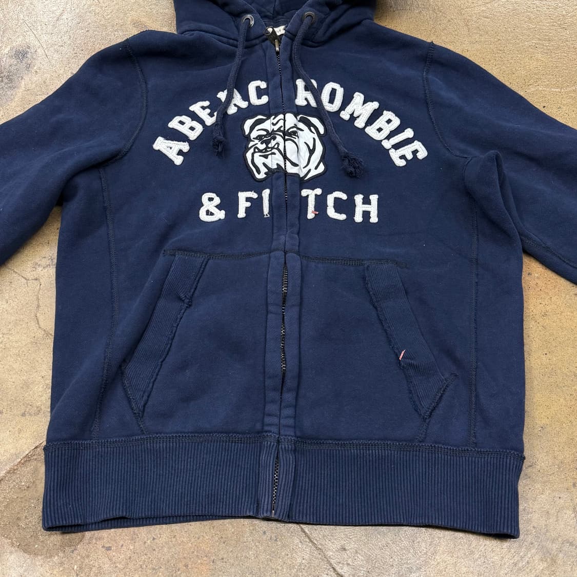 아베크롬비 네이비 후드집업 상품이미지3