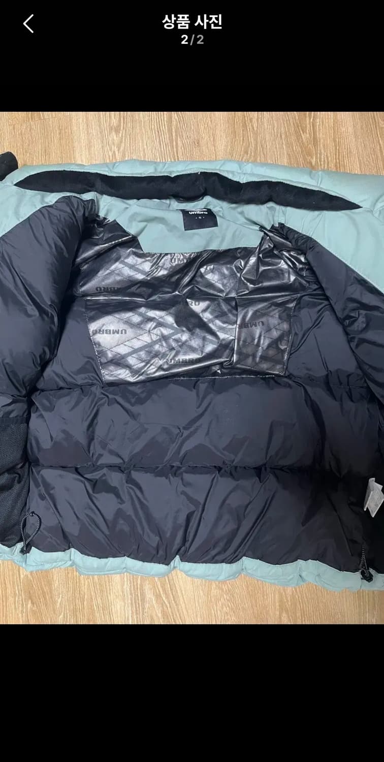 엄브로 패딩 m 상품이미지2