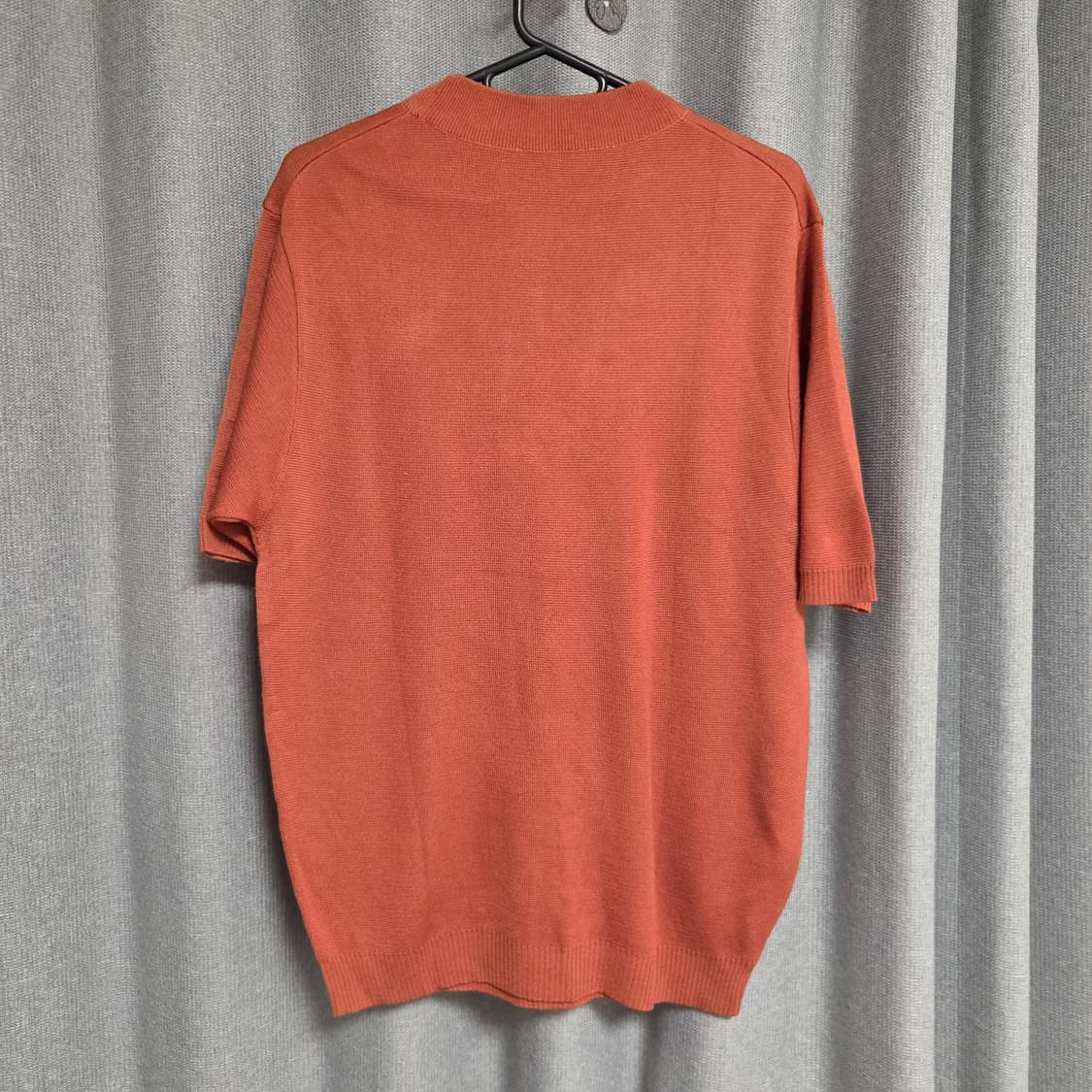 Japanese vintage 니트 반팔 티셔츠 M-L 상품이미지4