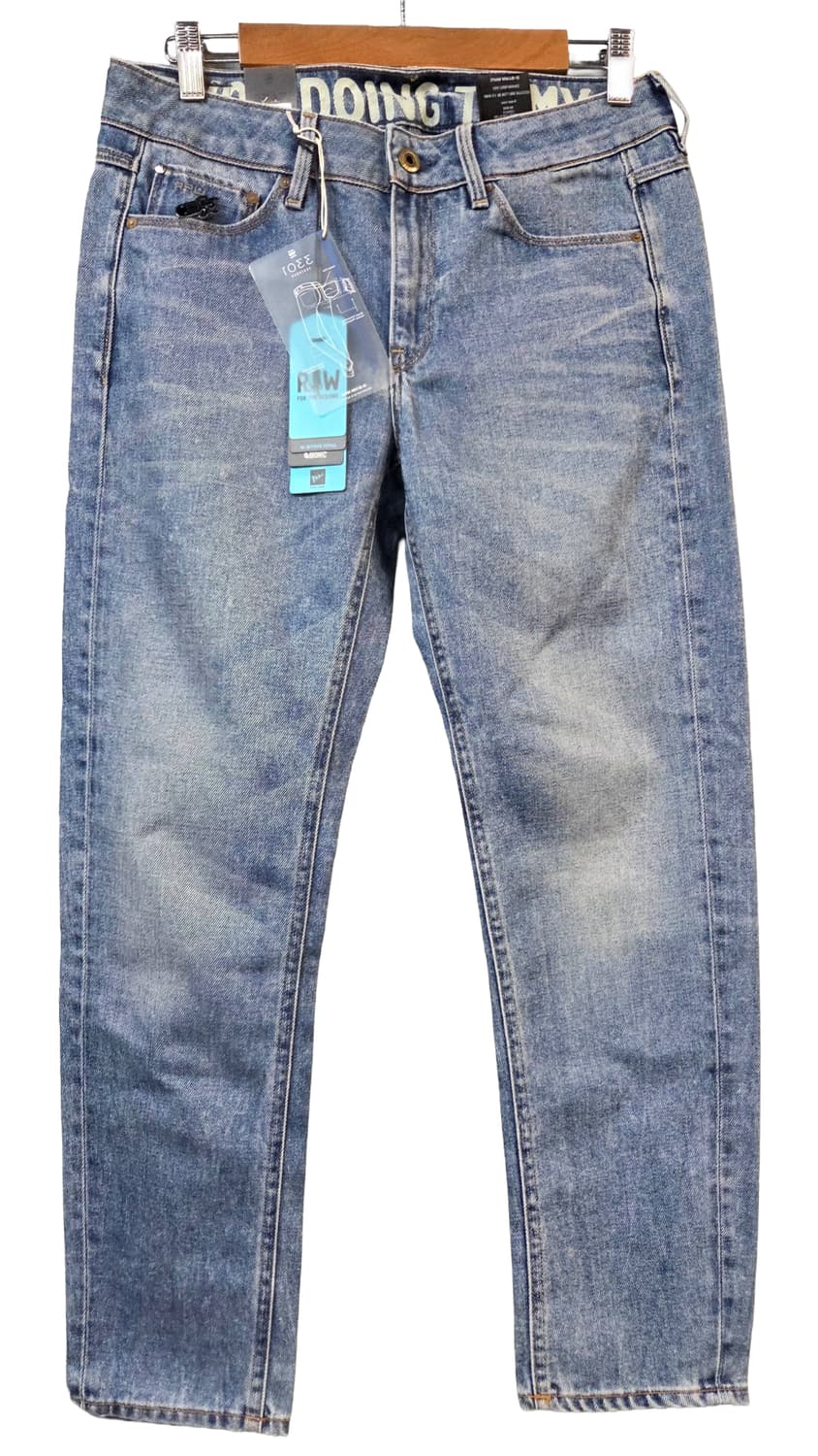 G-STAR RAW 청바지 3301 스트레이트 핏(W26/L32) 상품이미지1