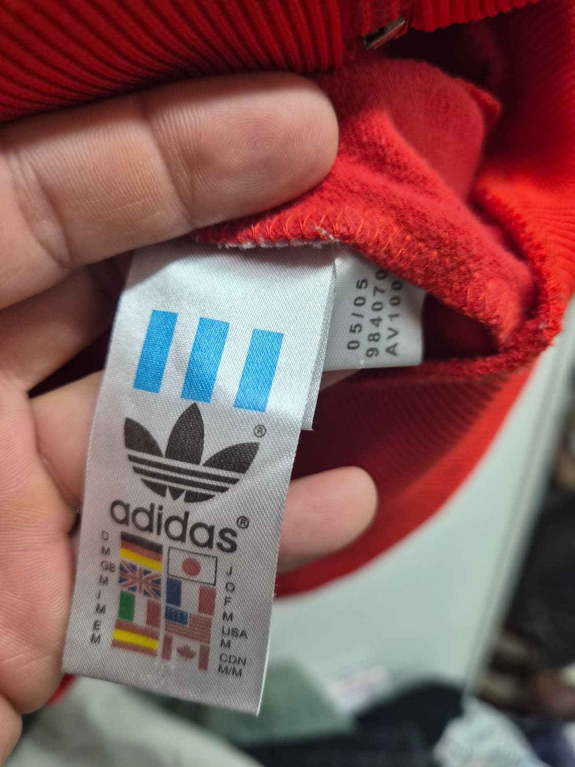 해외M) 아디다스 체코슬로바키아 트랙탑 져지 팝니다 상품이미지4