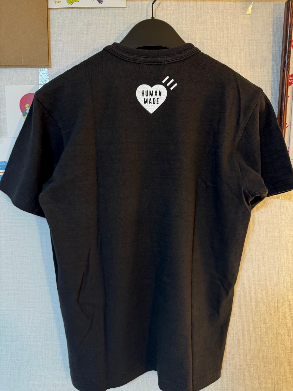 [S]휴먼메이드 그래픽 반팔 티셔츠 블랙 상품이미지3
