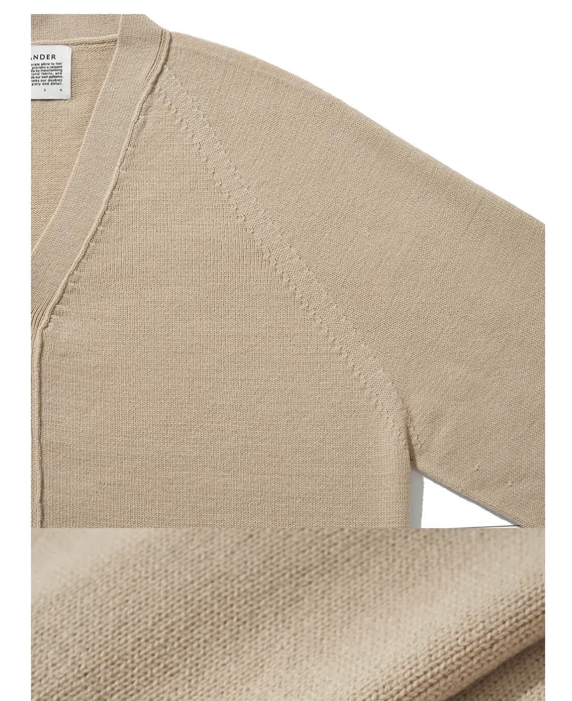 히즈핸더 WHOLEGARMENT CARDIGAN 02 새상품 상품이미지4