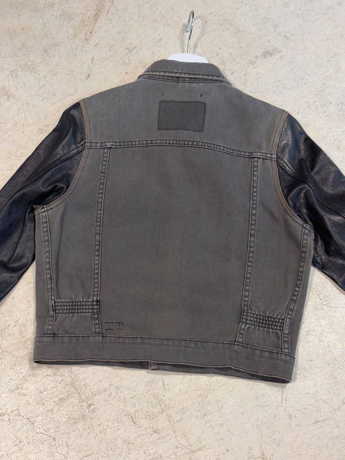 Ksubi 레더 슬리브 데님 자켓 상품이미지6