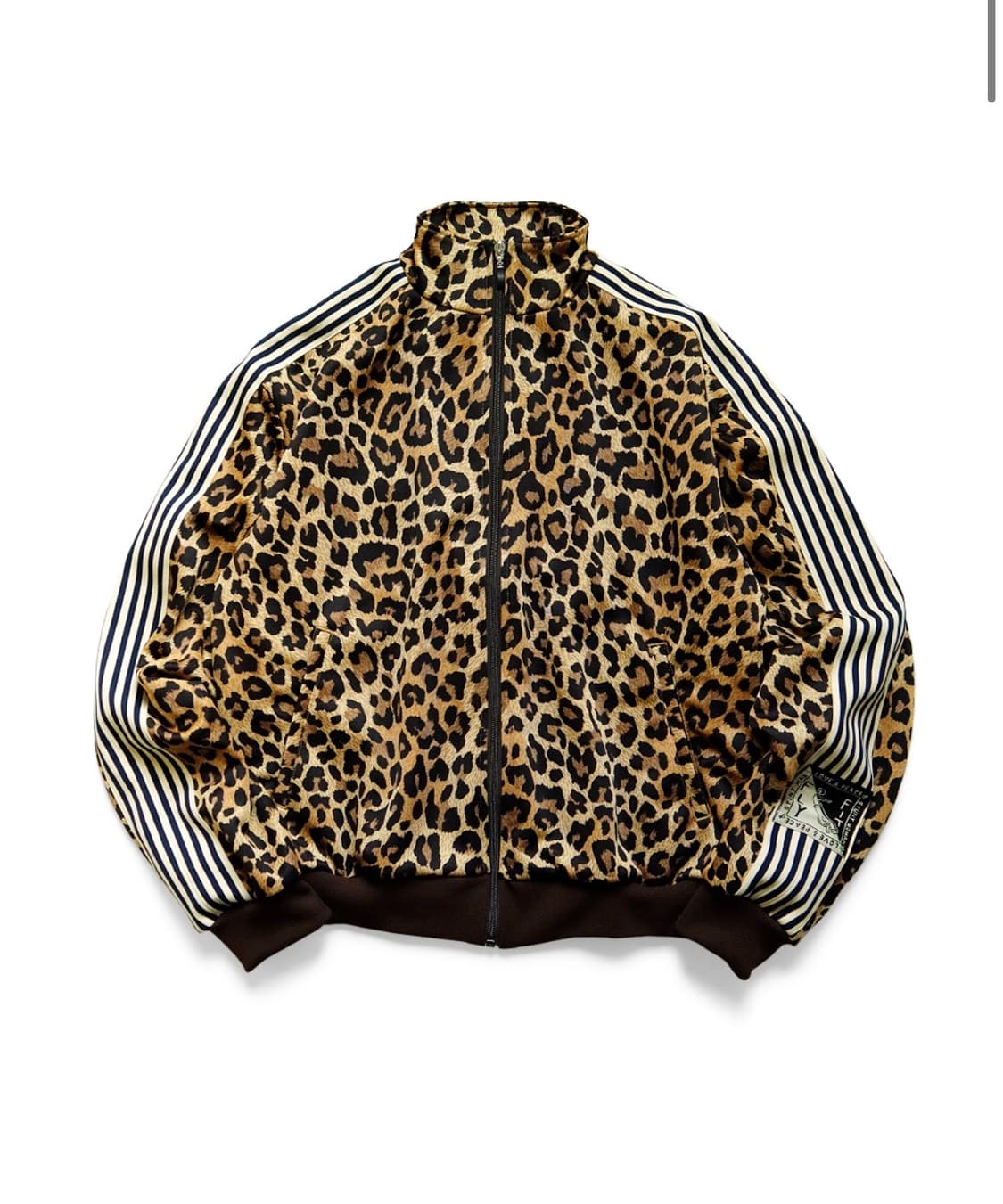 캐피탈 스무스 져지 레오파드 스턴트맨 앤 우먼 트랙자켓 호피 -2size 상품이미지1