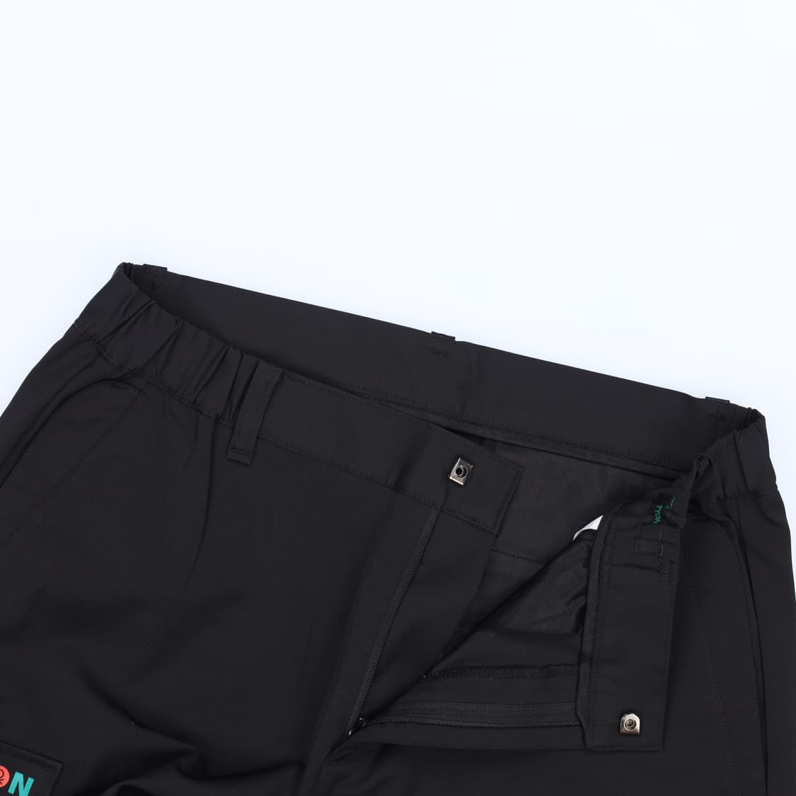 [82(32)] 신형 베네통 블랙 카고 조거팬츠 1208H2 상품이미지3