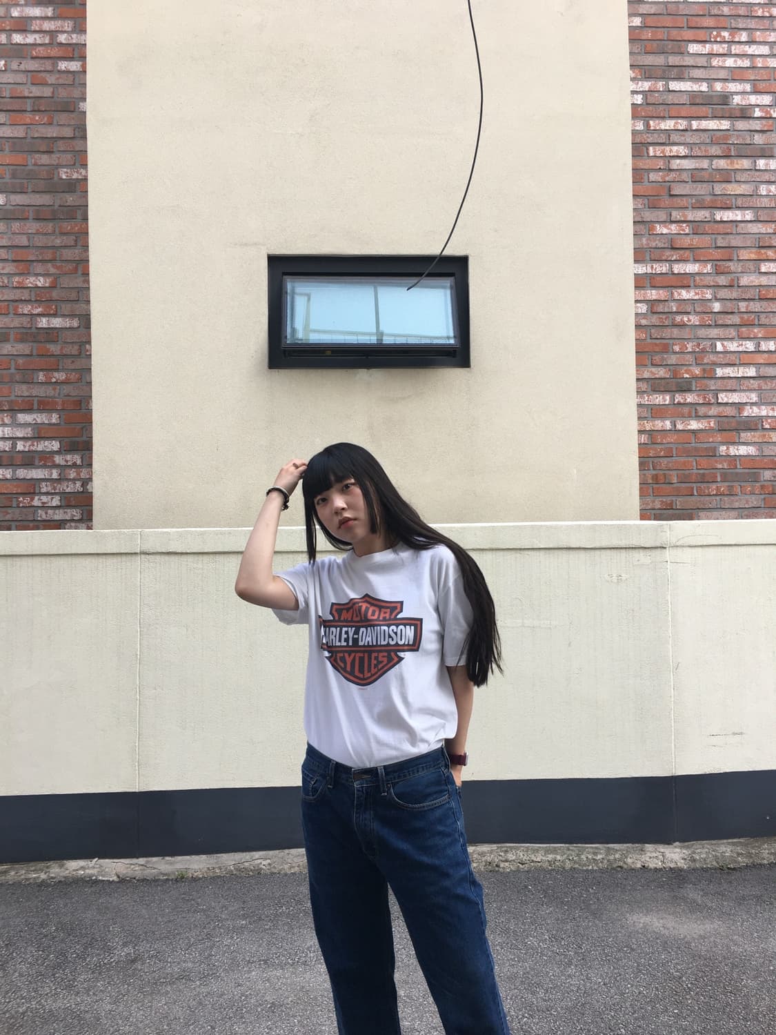00s Harley davidson 할리데이비슨 코리아 반팔 티셔츠 상품이미지1