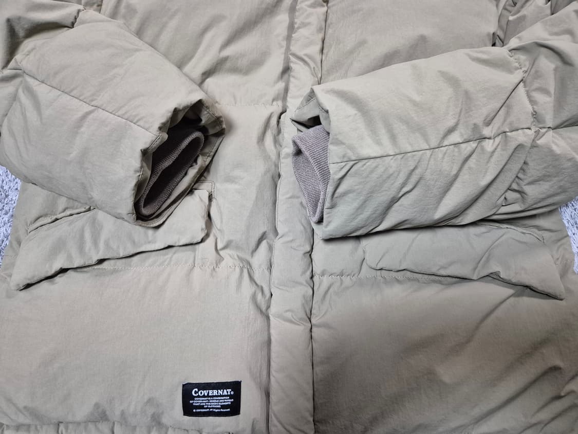 커버낫 남성 숏 푸퍼 패딩 M 상품이미지4