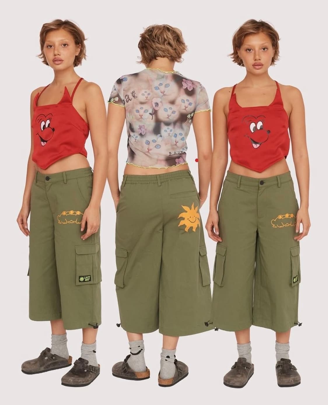 Lazy Oaf 7부 카고팬츠 상품이미지9