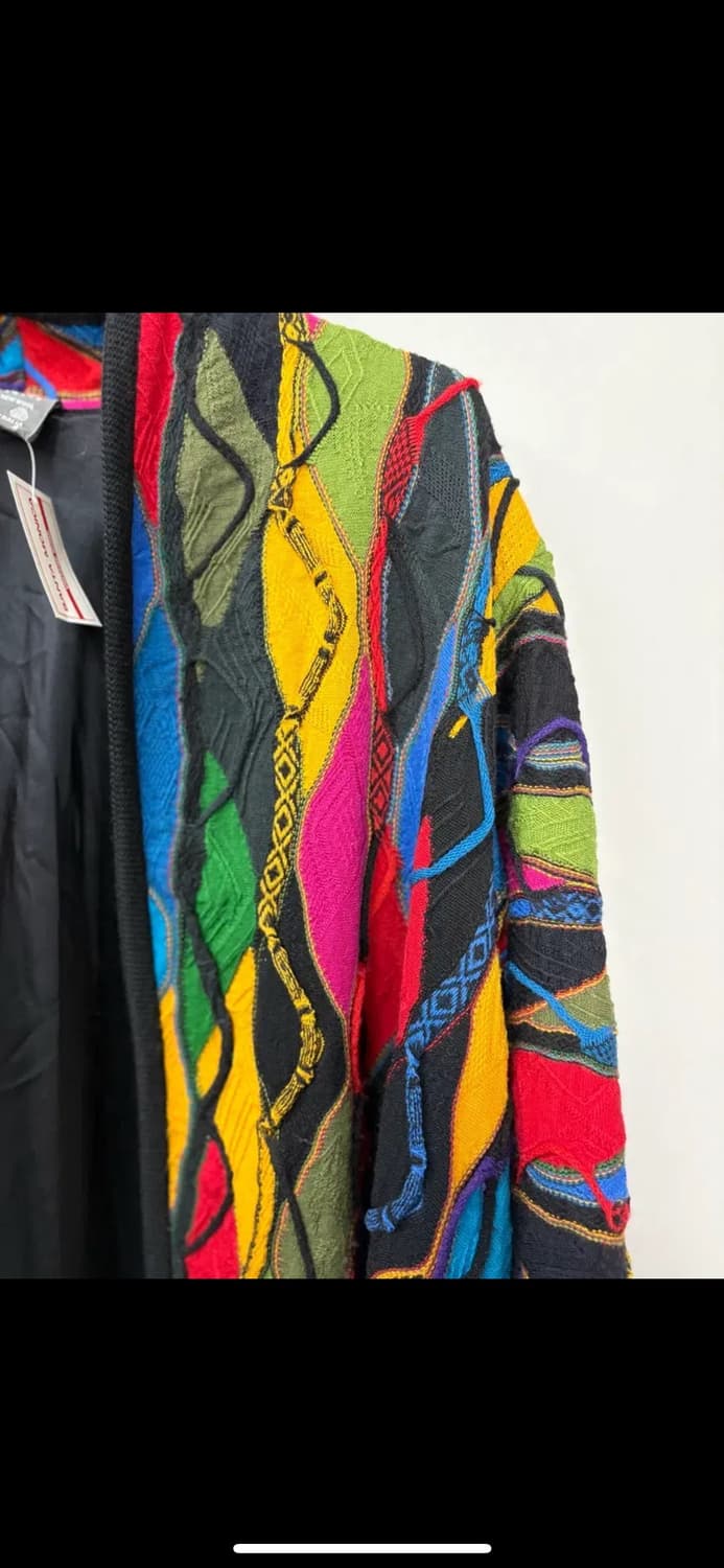 쿠지 오스트레일리아 케이블 니트 롱 가디건 H1587 상품이미지3