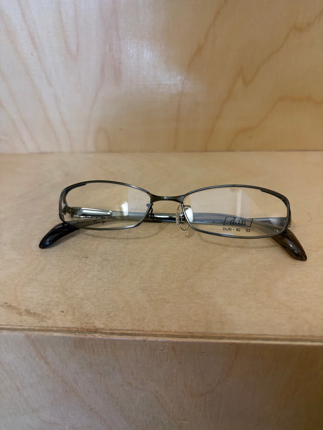 던 (DUN) 블랙 건메탈 안경 상품이미지3