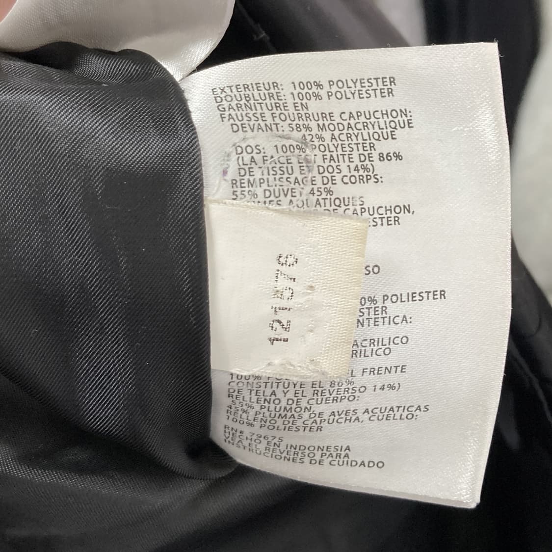 마이클코어스 여성다운패딩자켓 블랙 S  상품이미지5