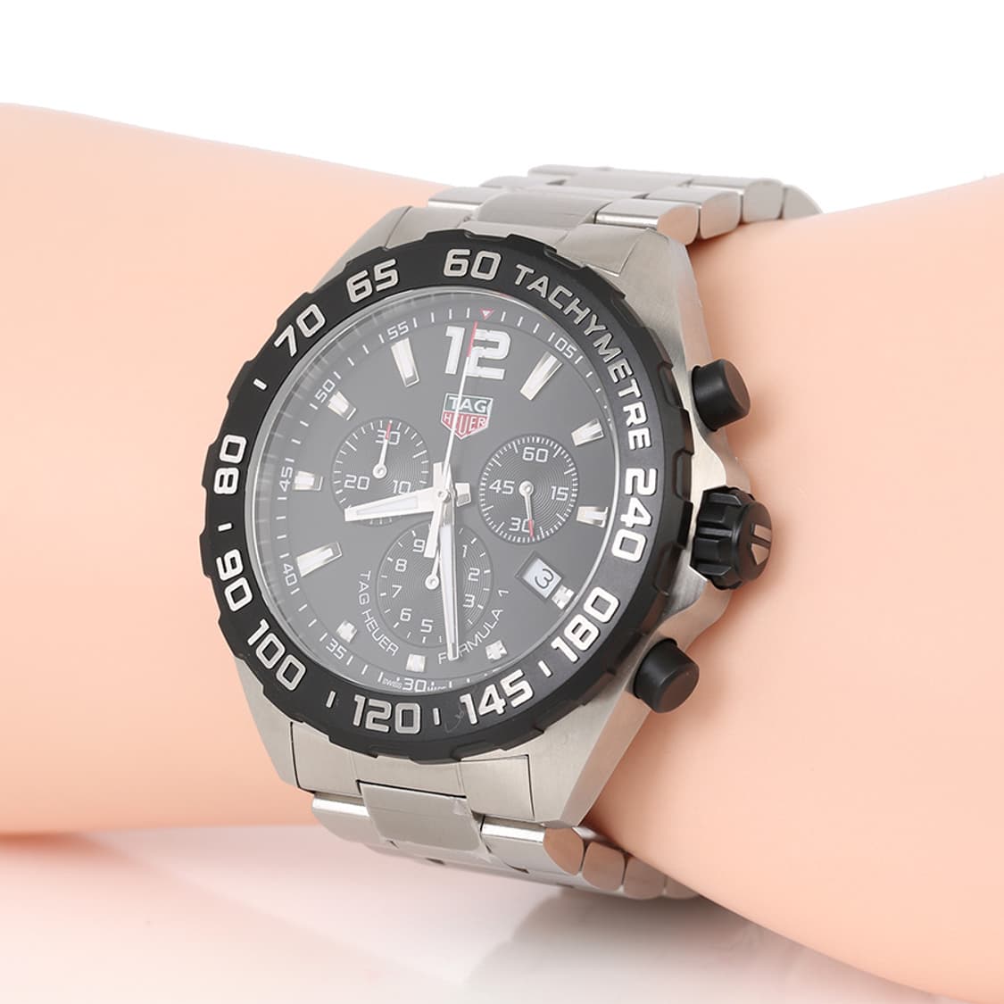 태그호이어 포뮬러1 크로노그래프 시계 스틸워치 CAZ1010 상품이미지7