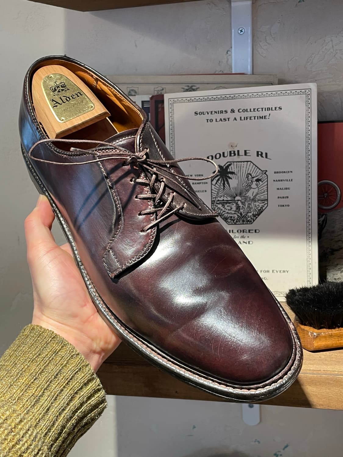 Alden 알든 990 코도반 판매 rrl 레드윙 상품이미지4