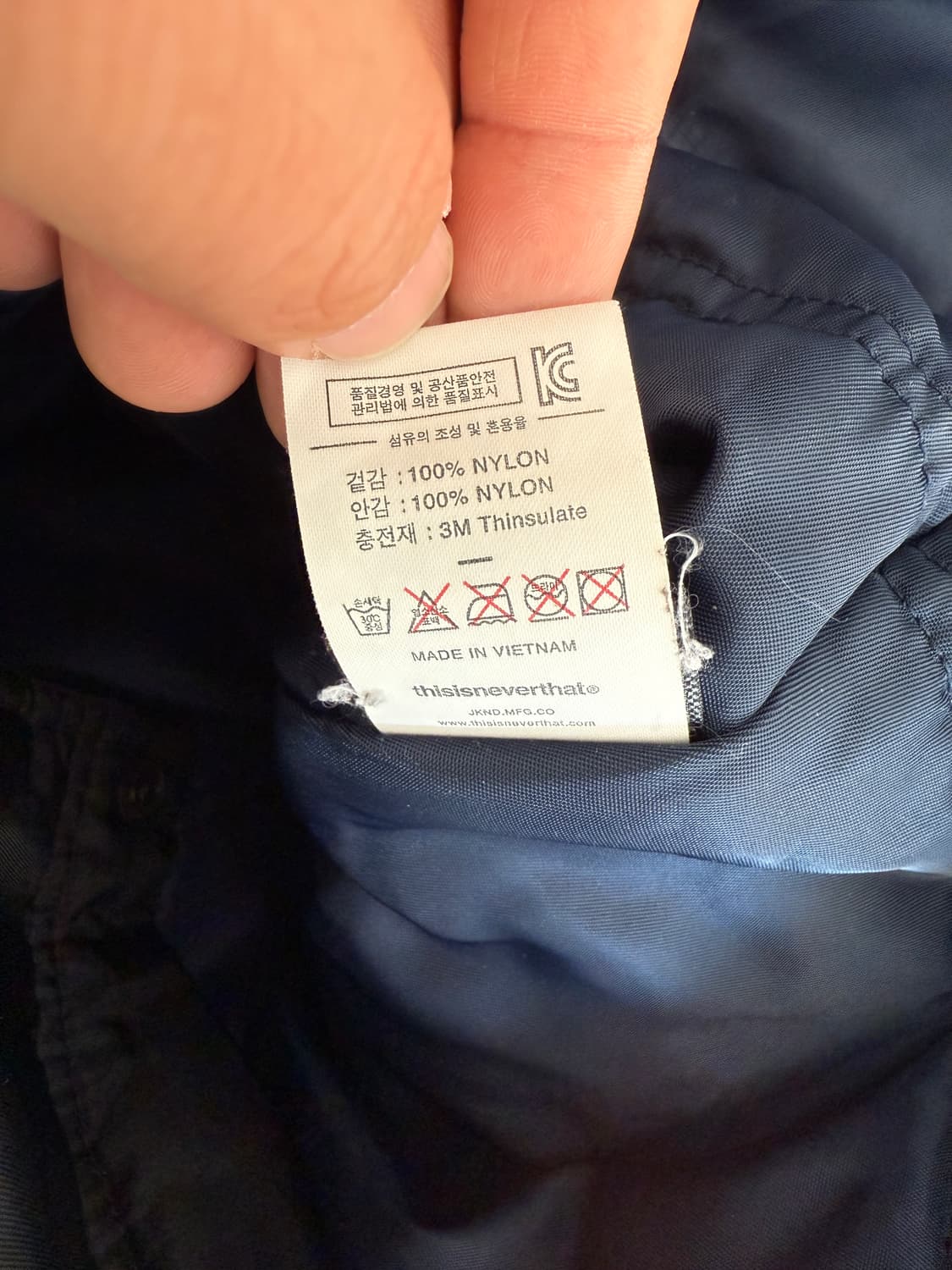 디스이즈네버댓(thisisneverthat) 코치 코트(초기모델) 상품이미지8