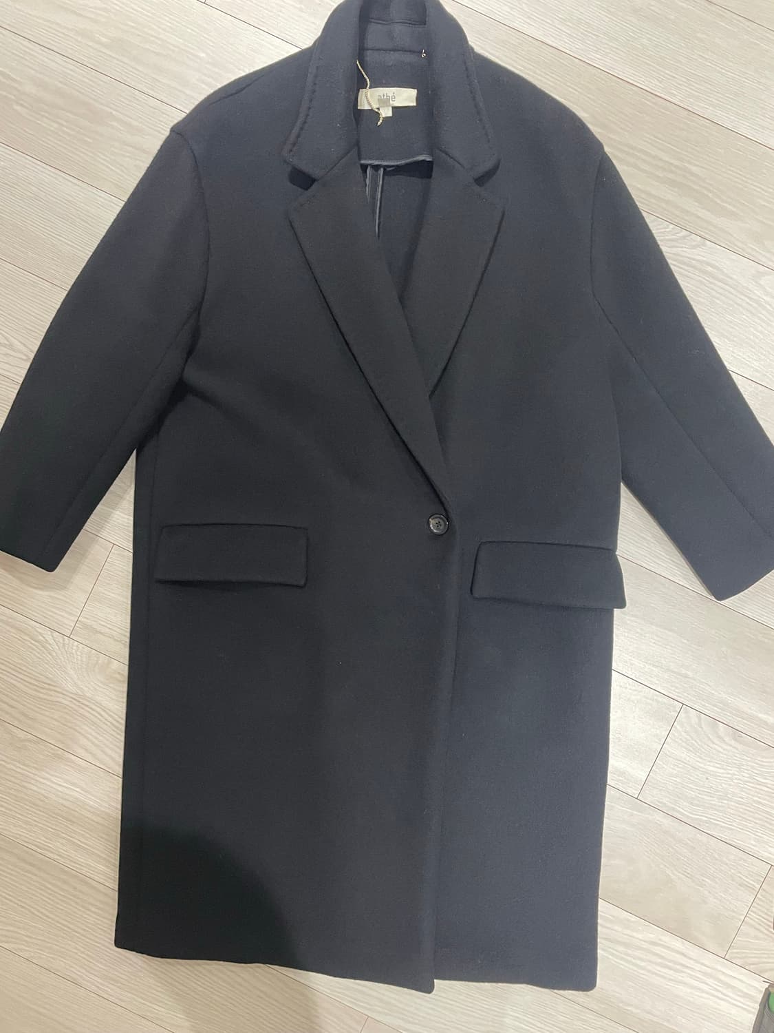 바네사브루노 아떼 블랙 코트 36 상품이미지2