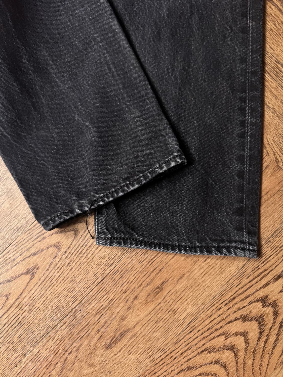 [36]리바이스 501CT 테이퍼드 흑청 데님 팬츠 상품이미지6