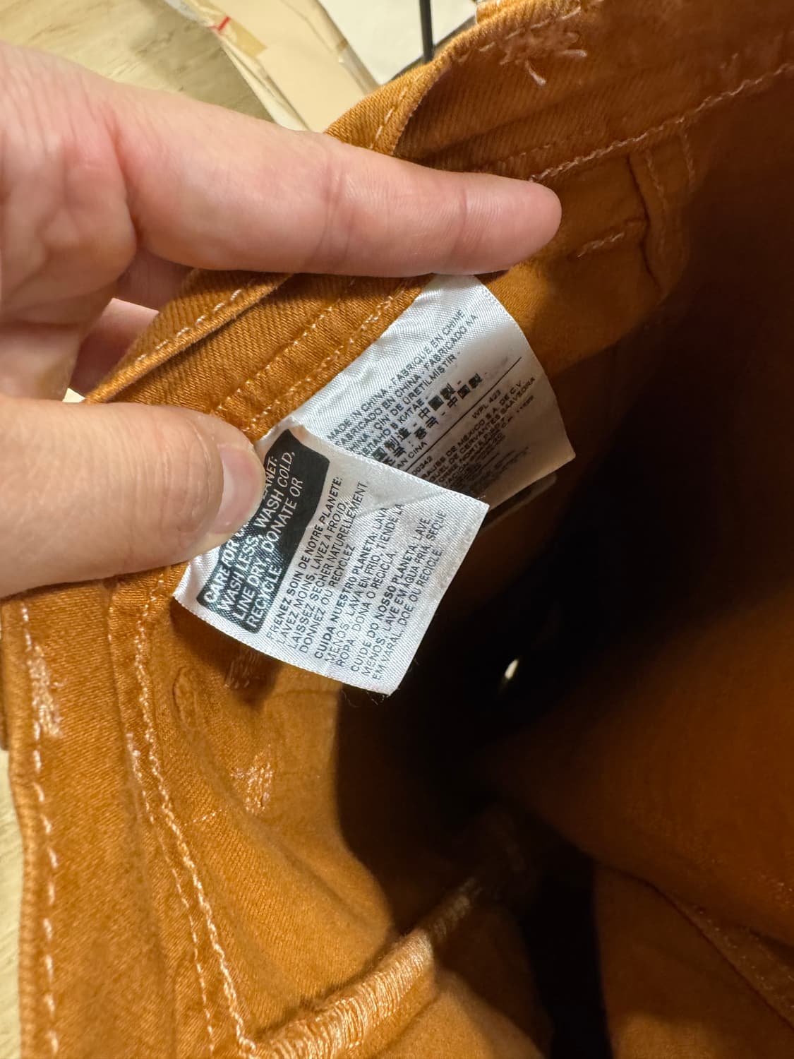 [Levis] 리바이스 505 탄 컬러 워크팬츠 (33-32) 상품이미지6