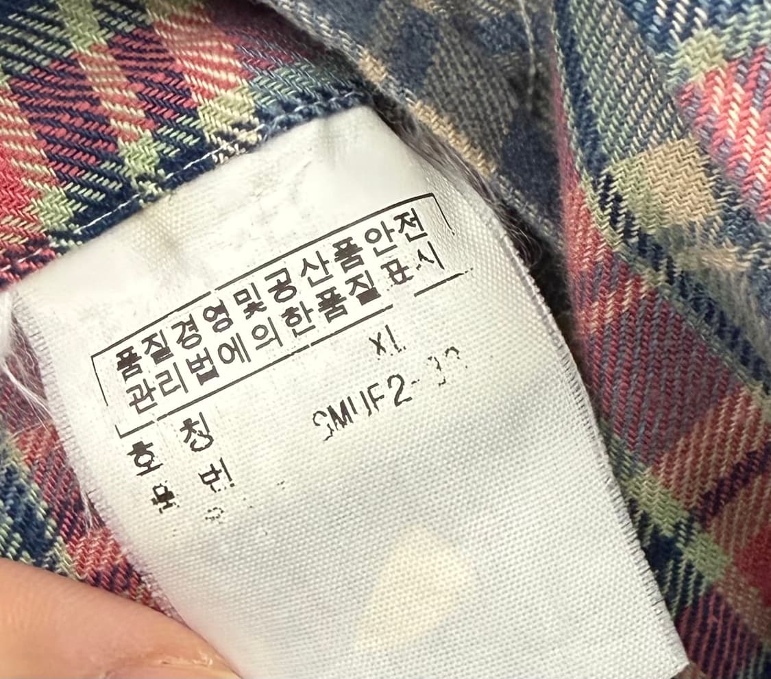 폴로 랄프로렌 플란넬 체크 셔츠 상품이미지8