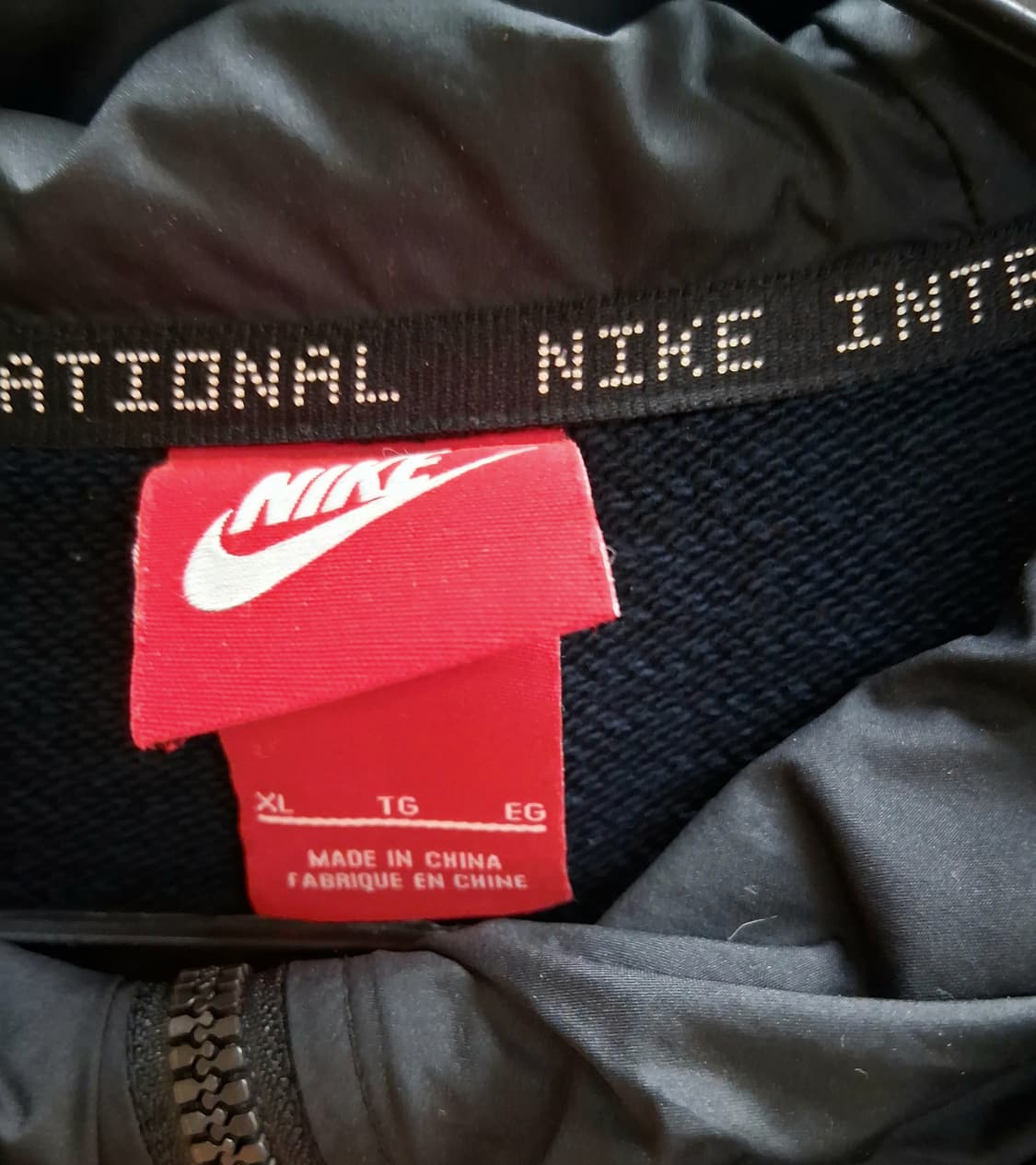 나이키 NIKE INTERNATIONAL 후드집업 XL 상품이미지3