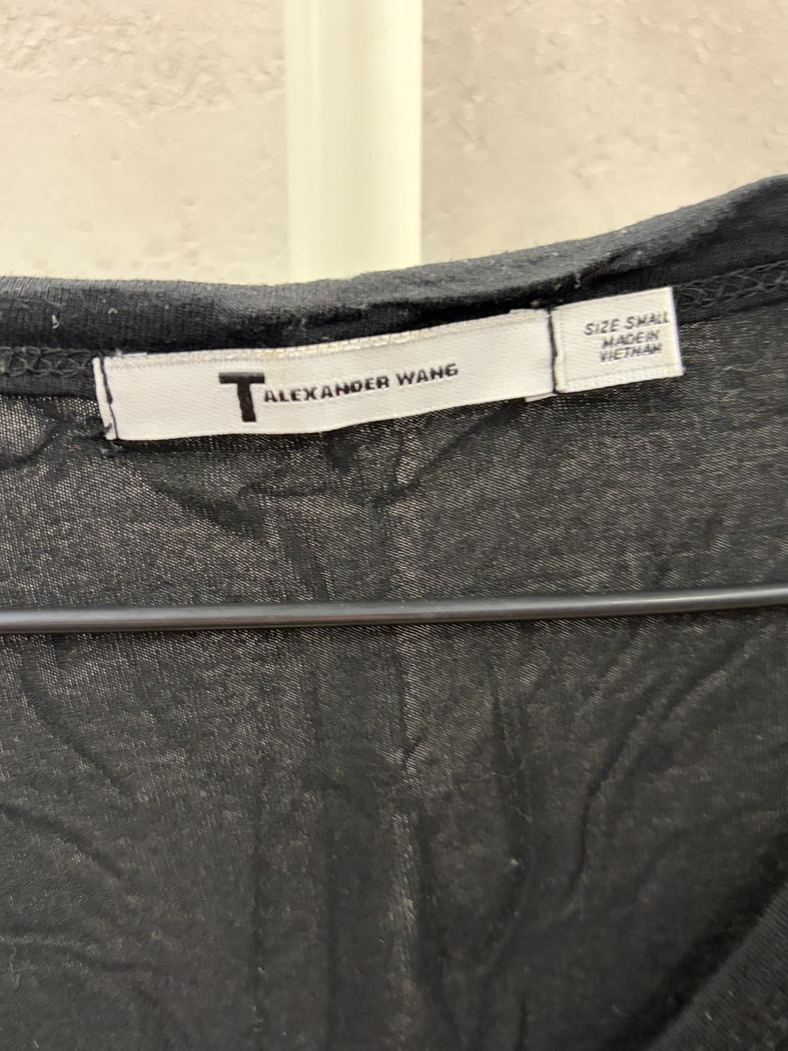 알렉산더왕 반팔 티셔츠 블랙 S 상품이미지4