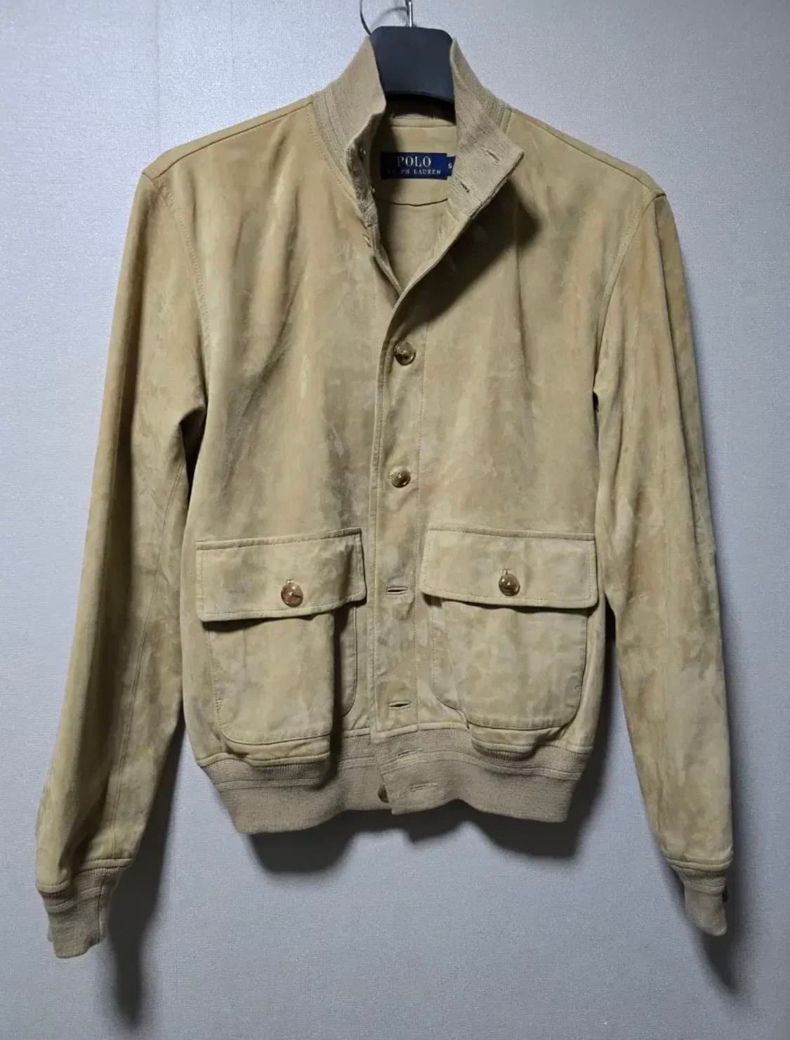 폴로 랄프로렌 A-1 고트 스웨이드 자켓 상품이미지1