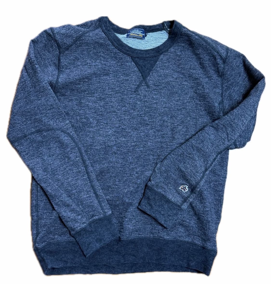 아비렉스 차콜 스웻 맨투맨(거셋, 절개 디테일) 상품이미지9