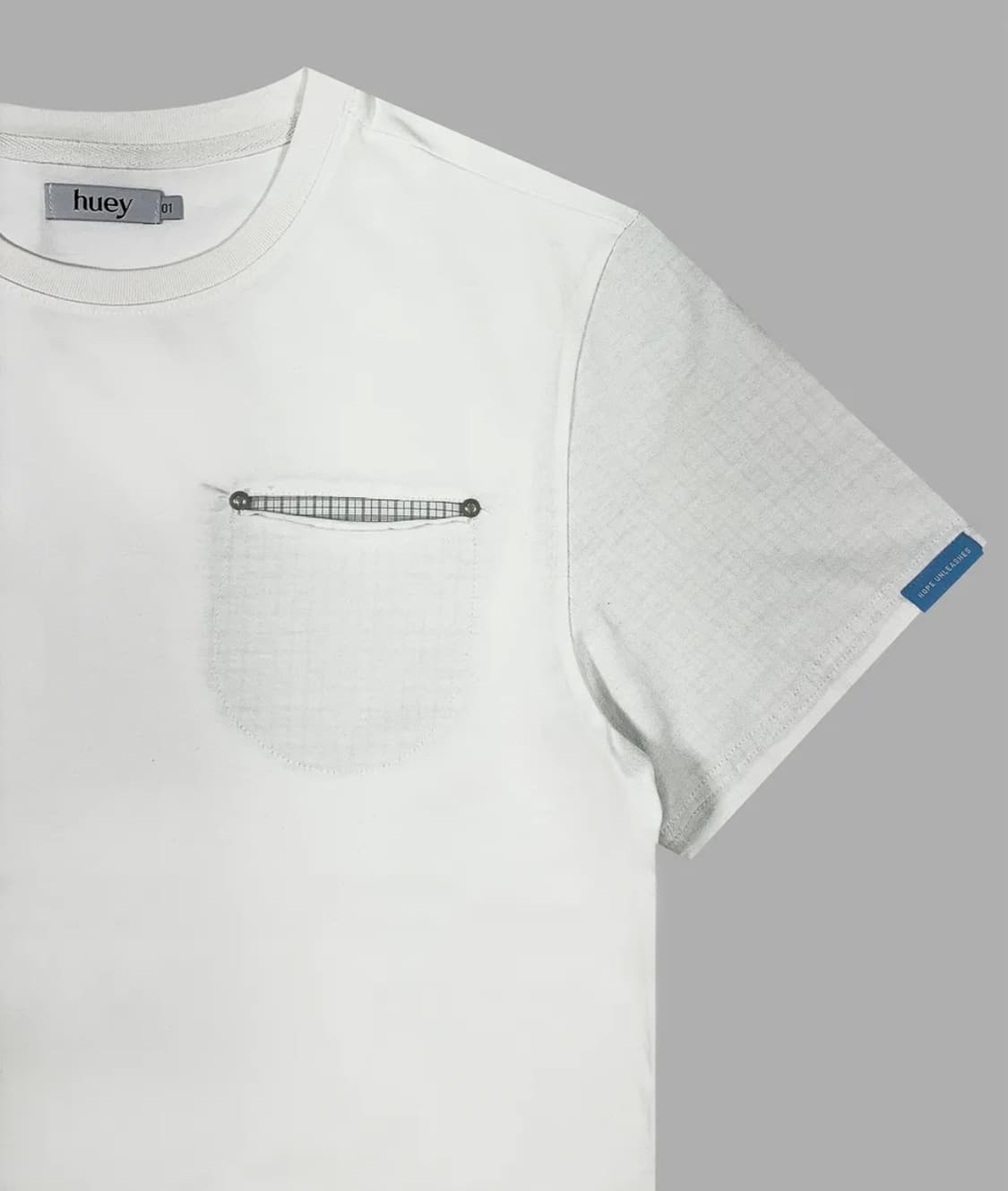 휴이 체크 롤업 티셔츠 상품이미지3