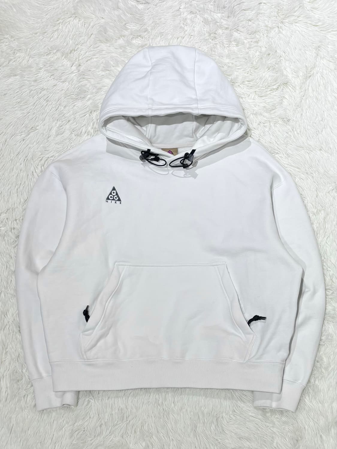 나이키 acg 화이트 후드 상품이미지3