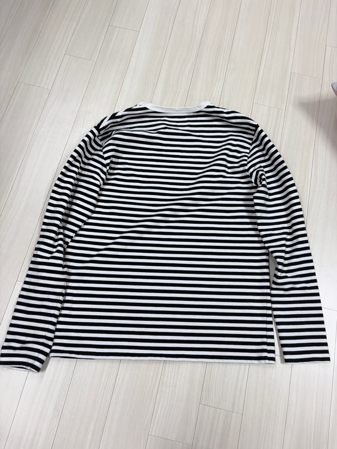 나나미카 쿨맥스 스트라이프 롱슬리브 긴팔 티셔츠 상품이미지2