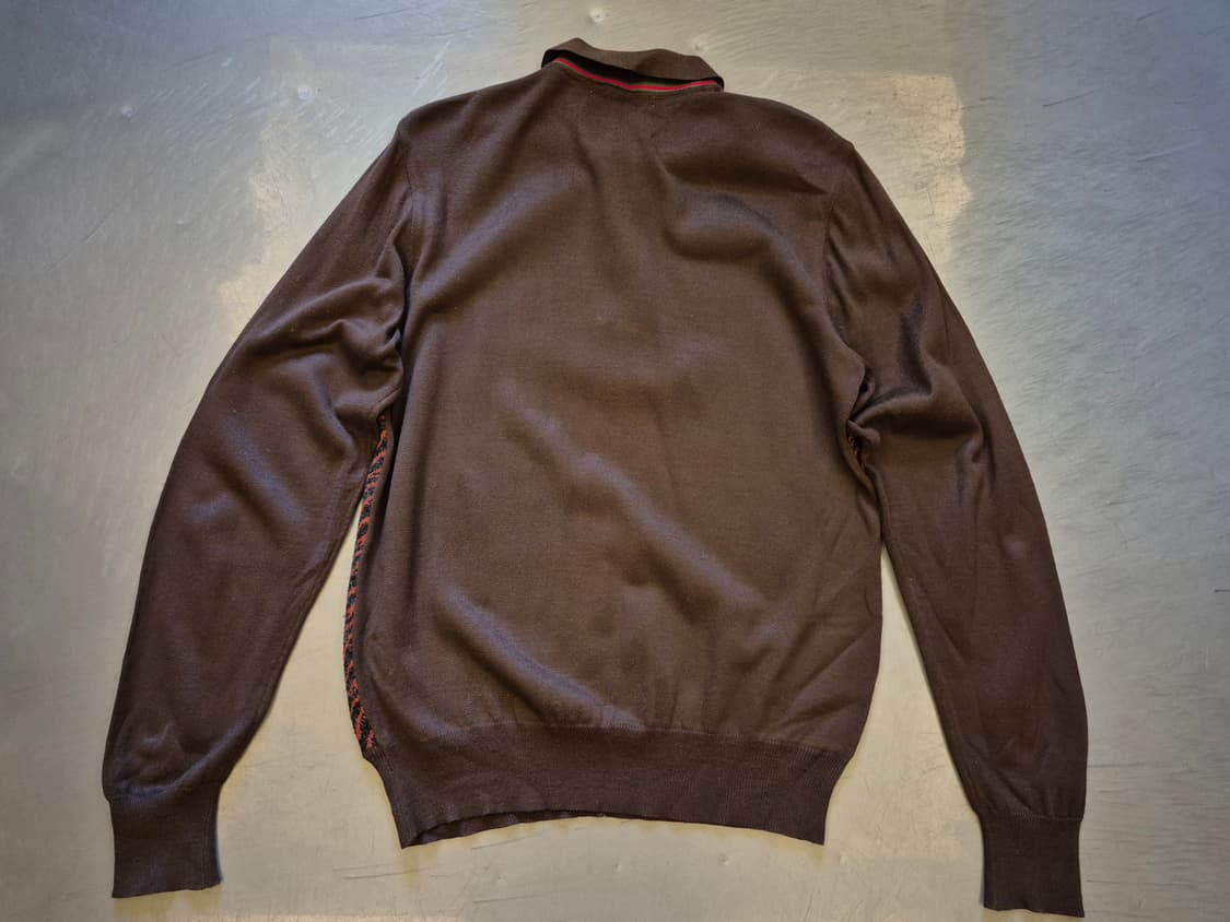 80s GUCCI 카라 니트 상품이미지2