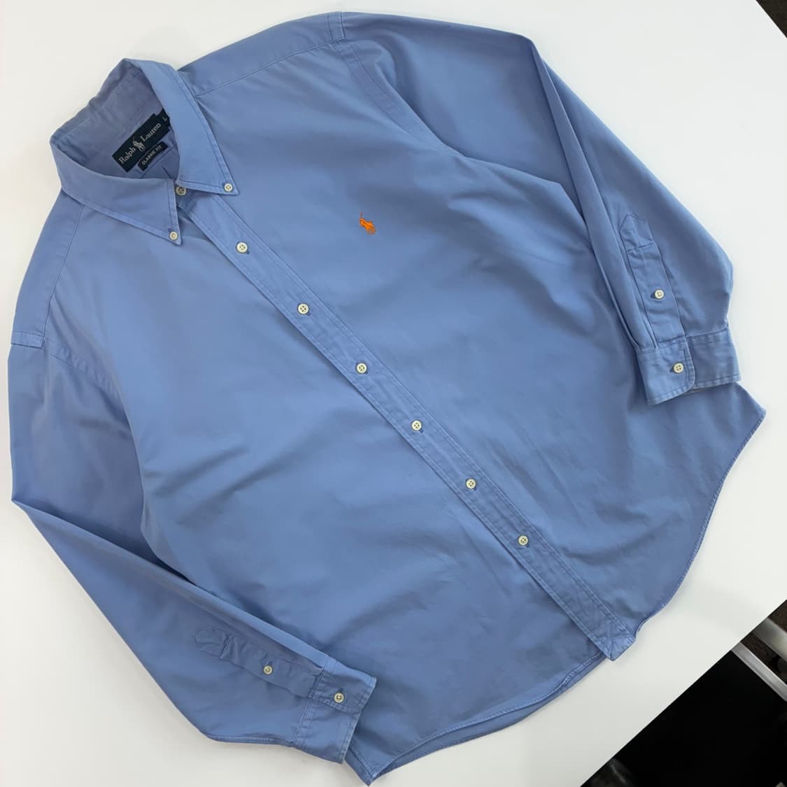 Polo 폴로 랄프로렌 다크 소라 옥스포드 셔츠 상품이미지2