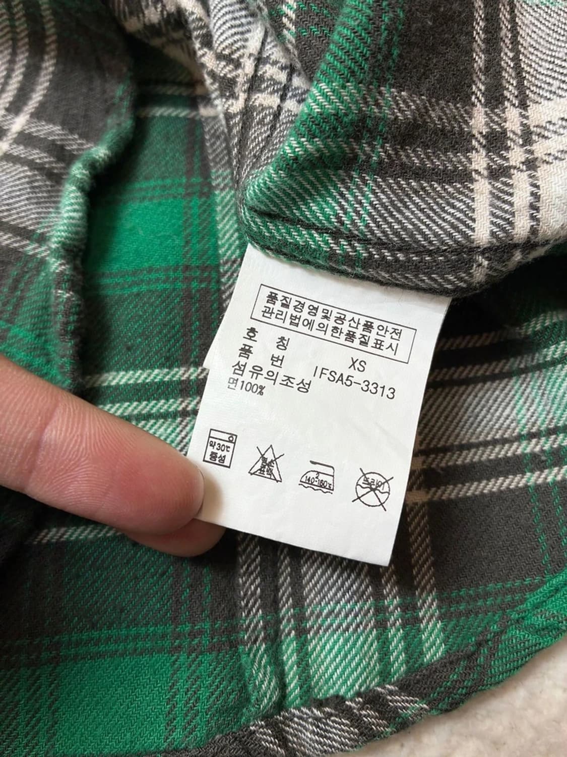 폴로진스 00's 체크 웨스턴 셔츠 PN6304 상품이미지10