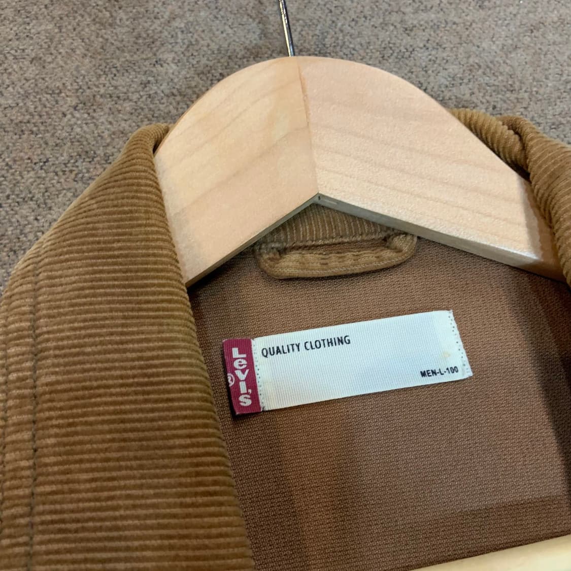 리바이스 00s 코듀로이 웨스턴 자켓 100 상품이미지3