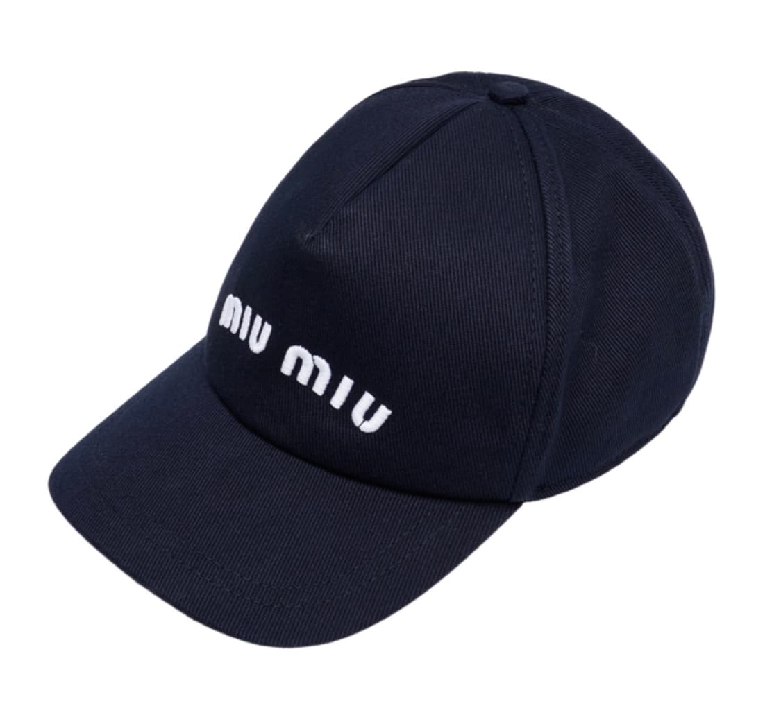 미우미우 볼캡 네이비 m 상품이미지1